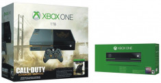 Xbox One Call of Duty Limited Ed, 1Tb, kinect, joc inclus, noi/sigilate, 2 ani garantie foto