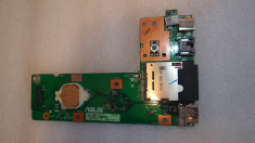 8184. Asus K52N Mufa Alimentare + Card Reader E153302 foto