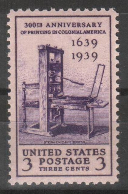 SUA - 1939, SCOTT 857, nestampilat