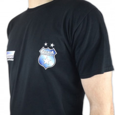 Tricou Bumbac FC Steaua Black foto