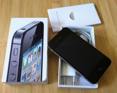 iphone 4s 16gb negru neverlocked impecabil pachet complet la 649ron foto