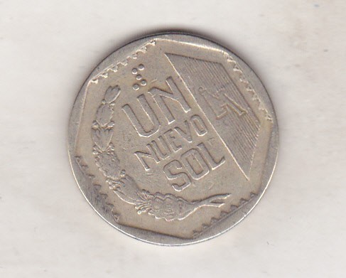 bnk mnd Peru 1 nuevo sol 1996