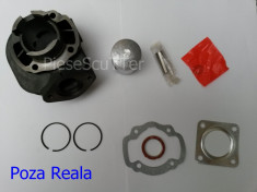 Kit Cilindru / Set Motor + Piston + Segmenti Scuter KYMCO Curio Fever KB ( 49cc - 50cc - racire aer ) foto