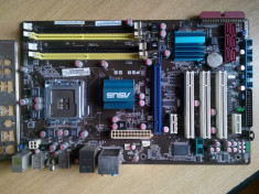 Super Placa de baza Asus P5Q SE socket 775 Chipset P45. foto