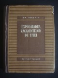 GR. IOACHIM - EXPLOATAREA ZACAMINTELOR DE TITEI {1955}