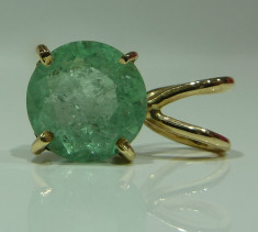 Pandativ aur 14k cu emerald foto