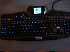 Tastatura gaming logitech G19 iluminata RGB cu display color USB foto