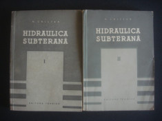 N. CRISTEA - HIDRAULICA SUBTERANA 2 volume {1956} foto
