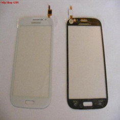 Geam cu touchscreen Samsung Galaxy Grand I9080 alb Original foto