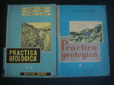 C. STOICA * V. MANILICI * M. FILIPESCU * M. CORBU - PRACTICA GEOLOGICA 2 volume foto