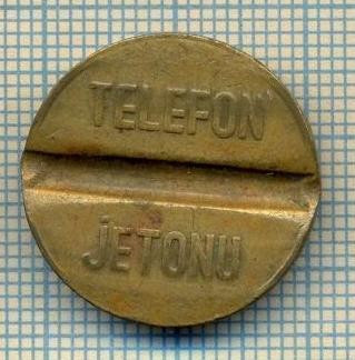 JETON 117 PENTRU COLECTIONARI - PTT(POSTA-TELEFON-TELEGRAF) - TELEFON -JETONU - TURCIA -STAREA CARE SE VEDE foto