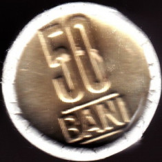 50 bani 2014 UNC din fisic (una bucata) VARIANTA COMUNA