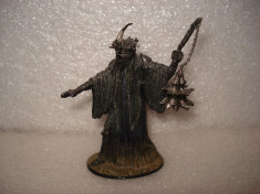2123.Figurina din plumb pictata manual - LOTR - Witch King scara 1:29 foto