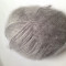 Fir de tricotat sau crosetat , Mohair cu lana 50% , f moale f pufos gri - 310g