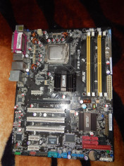 Placa de baza ATX skt 775 ASUS P5B-PLUS (4xDDR2/LAN gigabit/PCI-E/sunet) IEFTIN foto