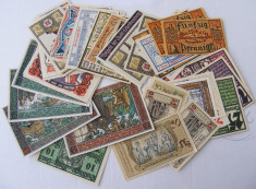 Colectie 890 notgeld Germania foto