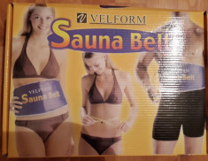 Velform Sauna Belt pentru slabit / Fitness / tonifica muschi foto