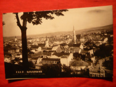Ilustrata Cluj - Vedere Generala , 1934 Ed.Fotofilm Cluj foto