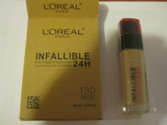 FOND DE TEN LOREAL INFALLIBLE NR 130 ,NUANTA MEDIE foto