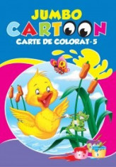 JUMBO CARTOON Carte de colorat 5 foto