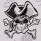 Pirate_Sticker Decorativ_Sticker Diverse_DIV-303-Dimensiune: 35 cm. X 33.6 cm. - Orice culoare, Orice dimensiune