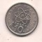 No(2) moneda-GRECIA-10 drahme 1986