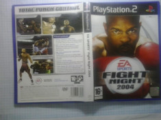 EA Sports - Fight night 2004 - JOC PS2 Playstation ( GameLand ) foto