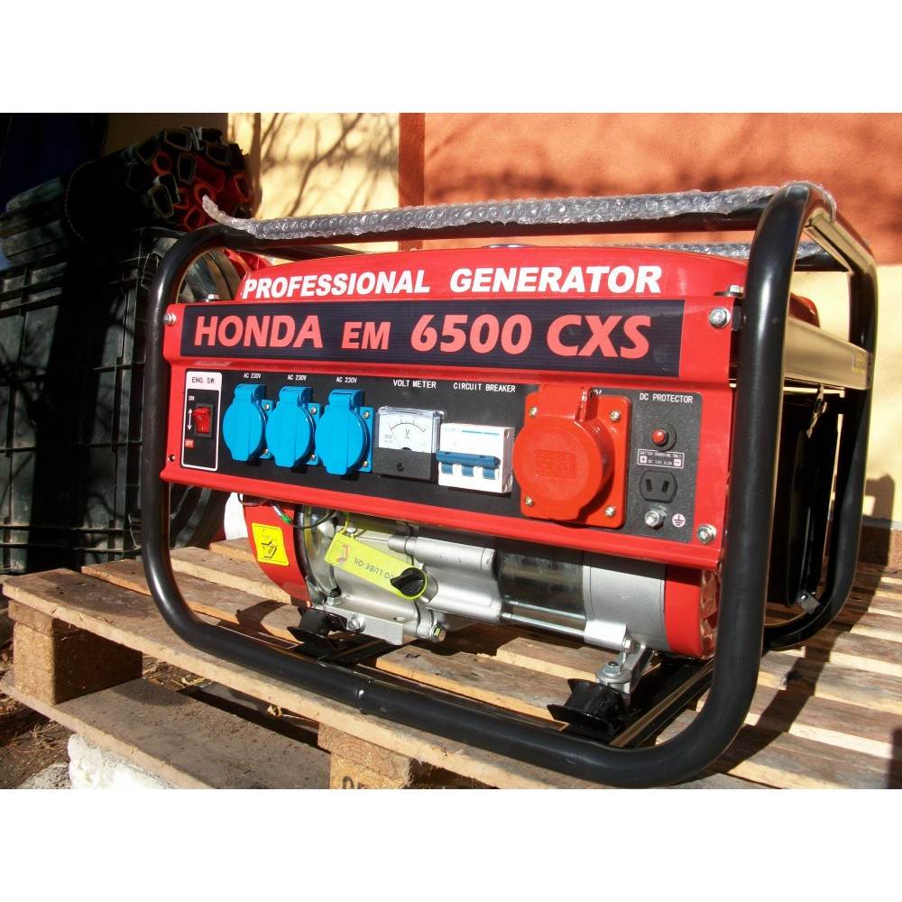 Generator de curent Honda, model EM 6500 CXS , putere 5, 5 kw, 220v si