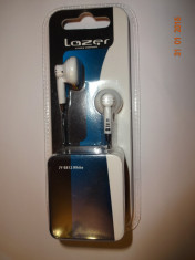 Casti stereo MP3/MP4 Lazer JY-E812 Alb (white) foto