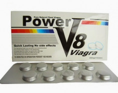 Viagra Power V8 Pastile Potenta Ejaculare Precoce Erectie Impotenta Intarzierea Ejacularii Suifan Stimulente Sexuale (GRATUIT Produs Sex Shop) foto