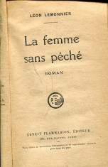 La femme sans peche - Autor : Leon Lemonnier - 56247 foto