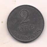No(2) moneda-DANEMARCA- Ore -1963, Europa