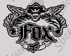 Fox_Sticker Moto_Tuning_MDEC-072-Dimensiune: 15 cm. X 12 cm. - Orice culoare, Orice dimensiune foto