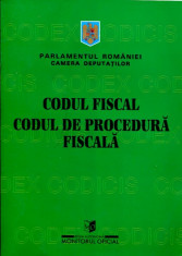 Codul fiscal- Codul de procedura fiscala - Autor : - - 58745 foto