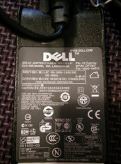 incarcator dell original, aproape nou, 65W-AC , 19.5V, 3.34 A latitude, etc.. foto