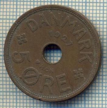 6062 MONEDA - DANEMARCA (DANMARK) - 5 ORE - ANUL 1927 -starea care se vede foto