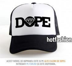 SAPCA, SEPCI TRUCKER, cu plasa, snapback - DOPE 2 - e x c l u s i v ! foto