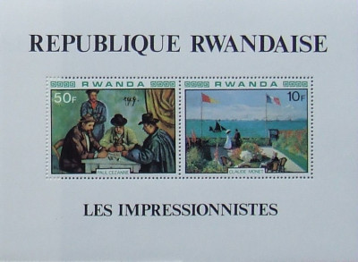 RWANDA - PICTURA 1 S/S, NEOBLITERATA - RW 033 foto