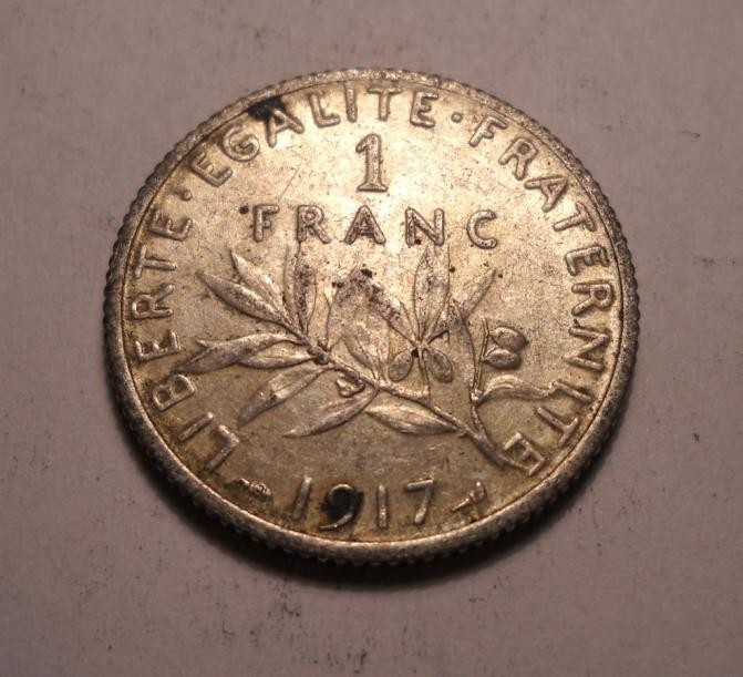 Franta 1 Franc 1917