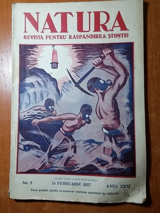 revista natura 15 februarie 1937