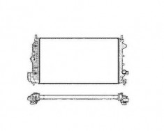 Radiator, racire motor OPEL SIGNUM 1.9 CDTI - NRF 58205 foto