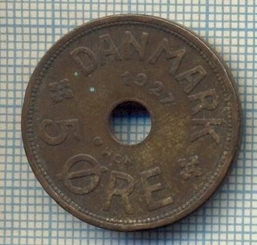 6068 MONEDA - DANEMARCA (DANMARK) - 5 ORE - ANUL 1927 -starea care se vede foto