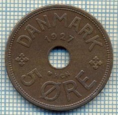 6077 MONEDA - DANEMARCA (DANMARK) - 5 ORE - ANUL 1927 -starea care se vede