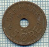 6071 MONEDA - DANEMARCA (DANMARK) - 5 ORE - ANUL 1927 -starea care se vede, Europa