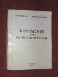 Documente din istoria romanilor- Homer Radu ,Petru - Ioan Orha