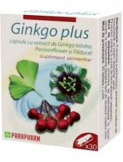 1+1 GRATUIT Ginkgo Plus 30cps Quantum Pharm foto