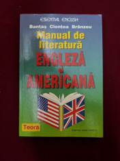 Bantas Clontea Branzeu - Manual de literatura engleza si americana - 345868 foto