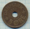 6076 MONEDA - DANEMARCA (DANMARK) - 5 ORE - ANUL 1927 -starea care se vede, Europa