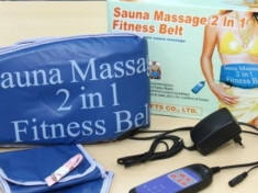 Centura pentru slabit / masaj - Sauna Massage 2 in 1 Fitness Belt foto