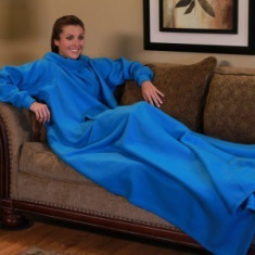 Patura cu maneci Snuggie foto